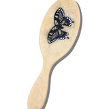 Hand-Painted Swallowtail Amazing Hair Day Brush | Eco-Friendly