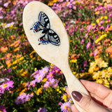 Hand-Painted Swallowtail Amazing Hair Day Brush | Eco-Friendly