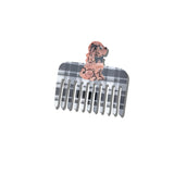 Hand-Painted Coquette Puppy Pocket Comb | Eco-Friendly