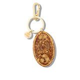 Hand-Painted Lucky Penny Bag Charm + Keychain | Eco-Friendly