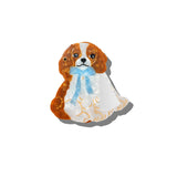 Hand-painted King Charles Compact Mirror | Eco-Friendly