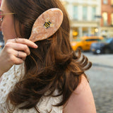 Hand-Painted Honey Bee Amazing Hair Day Brush | Eco-Friendly