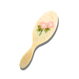 Hand-Painted Wild Roses Amazing Hair Day Brush | Eco-Friendly