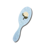 Hand-Painted Hydrangea Amazing Hair Day Brush | Eco-Friendly