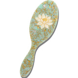 Hand-Painted Lotus Amazing Hair Day Brush | Eco-Friendly