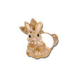 Hand-painted Bunny Compact Mirror | Eco-Friendly