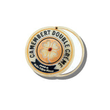 Hand-painted Camembert Compact Mirror | Eco-Friendly