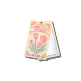 Hand-painted Tulip Seeds Compact Mirror | Eco-Friendly