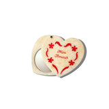 Hand-painted Locket Compact Mirror | Eco-Friendly