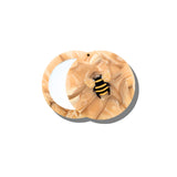 Hand-painted Honey Bee Compact Mirror | Eco-Friendly