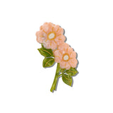 Hand-painted Wild Roses Claw Hair Clip | Eco-Friendly