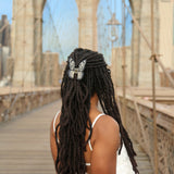 Hand-painted Paper Kite Butterfly Claw Hair Clip | Eco-Friendly