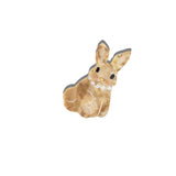 Hand-painted Bunny Claw Hair Clip | Eco-Friendly