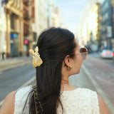 Hand-painted Bunny Claw Hair Clip | Eco-Friendly