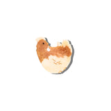 Hand-painted French Hen Claw Hair Clip | Eco-Friendly