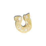 Hand-painted Good Luck Horseshoe Claw Hair Clip | Eco-Friendly
