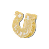 Hand-painted Good Luck Horseshoe Claw Hair Clip | Eco-Friendly