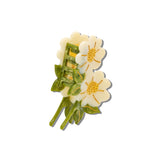 Hand-painted Vintage Daisy Stem Claw Hair Clip | Eco-Friendly
