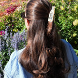 Hand-painted Fresh Milk Claw Hair Clip | Eco-Friendly