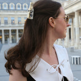 Hand-painted Fresh Milk Claw Hair Clip | Eco-Friendly
