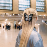 Hand-painted Monarch Butterfly Claw Hair Clip | Eco-Friendly