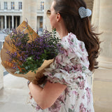 Hand-painted Paisley Heart Claw Hair Clip | Eco-Friendly