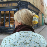 Hand-painted French Butter Claw Hair Clip | Eco-Friendly