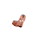 Hand-painted Daisy Cowboy Boot Claw Hair Clip | Eco-Friendly