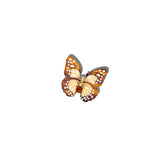 Hand-painted Mini Boho Monarch Claw Hair Clip | Eco-Friendly