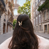 Hand-painted Mini Boho Monarch Claw Hair Clip | Eco-Friendly