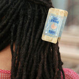 Hand-painted Farm Fresh Eggs Claw Hair Clip | Eco-Friendly