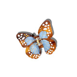 Hand-painted Boho Monarch Claw Hair Clip | Eco-Friendly