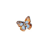 Hand-painted Mini Boho Monarch Claw Hair Clip | Eco-Friendly