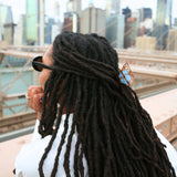 Hand-painted Mini Boho Monarch Claw Hair Clip | Eco-Friendly