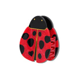 Hand-painted Ladybug Claw Hair Clip | Eco-Friendly