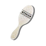Hand-painted Paris Mosaic Amazing Hair Day Brush | Eco-Friendly
