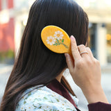 Hand-painted Vintage Daisy Stem Handbag Hero Brush | Eco-Friendly