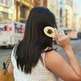 Hand-painted Clover Handbag Hero Brush | Eco-Friendly