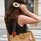 Hand-painted Clover Handbag Hero Brush | Eco-Friendly