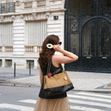 Hand-painted Clover Handbag Hero Brush | Eco-Friendly