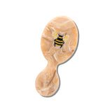 Hand-painted Honey Bee Handbag Hero Brush | Eco-Friendly