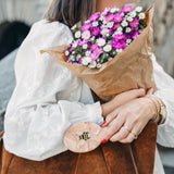 Hand-painted Honey Bee Handbag Hero Brush | Eco-Friendly