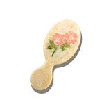 Hand-painted Wild Roses Handbag Hero Brush | Eco-Friendly