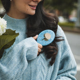 Hand-painted Hydrangea Handbag Hero Brush | Eco-Friendly
