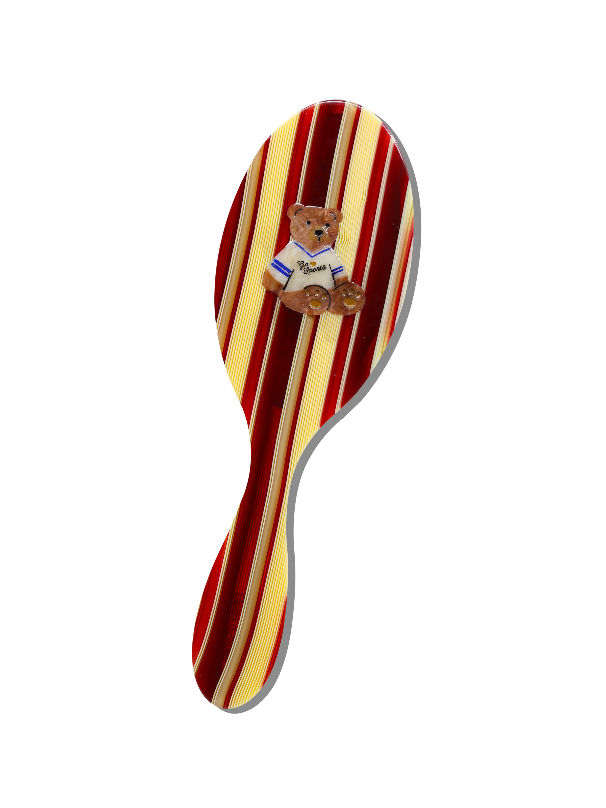 Hand-painted Go Sports Teddy Brush | Eco-Friendly