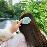 Hand-painted Vintage Bow Handbag Hero Brush | Eco-Friendly