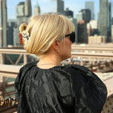 Hand-painted Puppy Friends Claw Hair Clip | Eco-Friendly