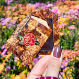 Hand-painted Little Women Compact Mirror | Eco-Friendly