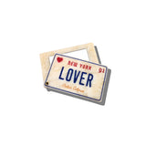 Hand-painted Lover License Compact Mirror | Eco-Friendly