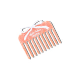 Hand-painted Vintage Bow Pocket Comb | Eco-Friendly